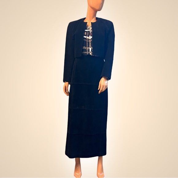 WILSONS Vintage Suede Bolero Jacket - Picture 1 of 11